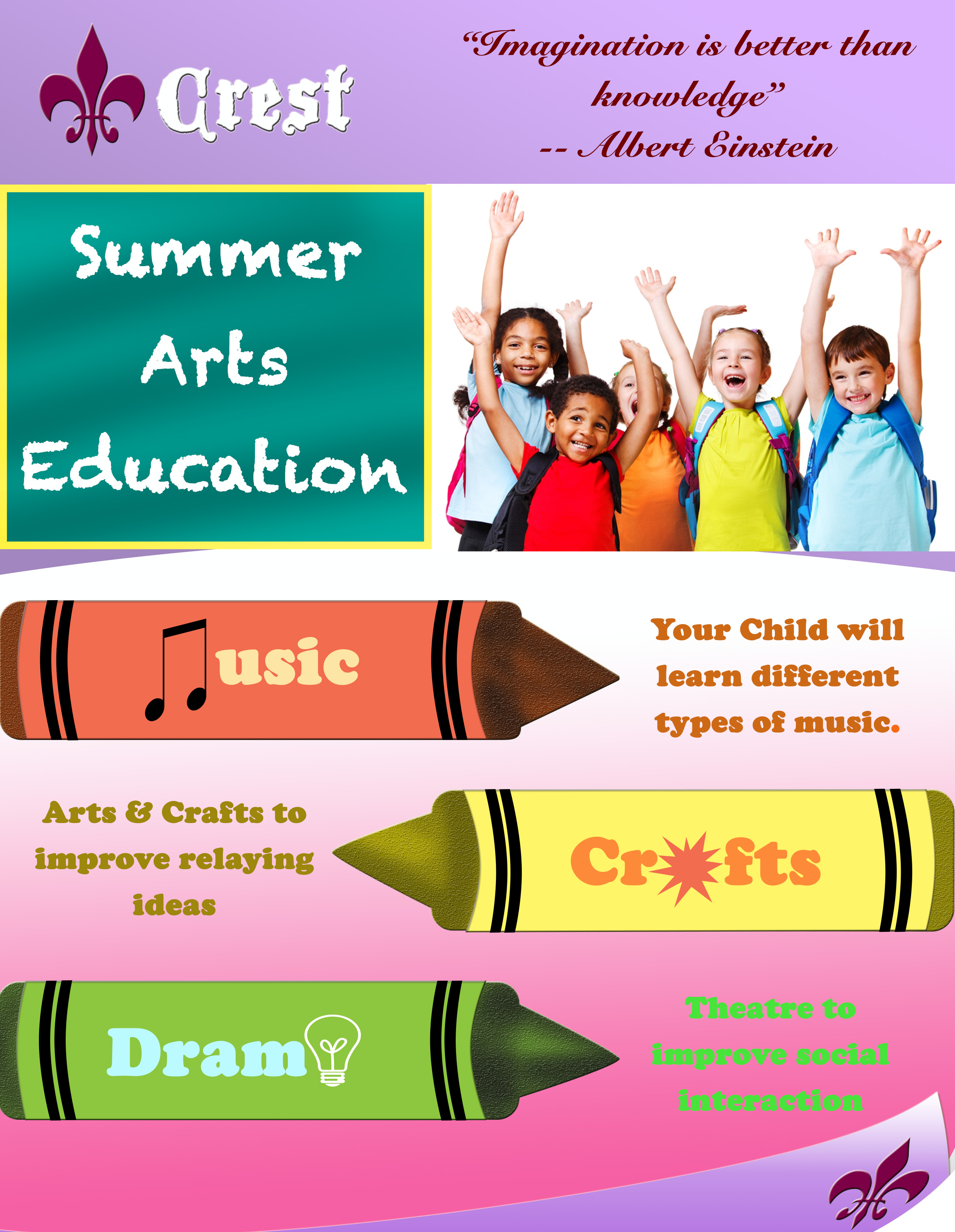 Flyer Sample 4 – Crest School